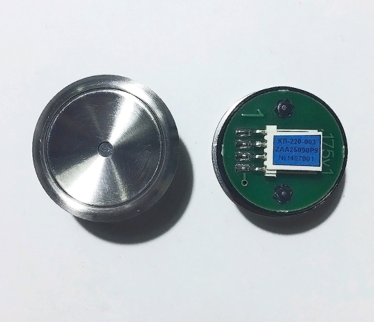 Кнопка КЛ-220-003VR ZAA2509P9, зеленая подсветка, OTIS