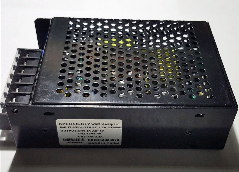 Блок питания SPLG50-DL2 (SF-50-EE LG), вх 85-132VAC, вых 5VDC и 15VDC, DDEK3A48097A, SIGMA