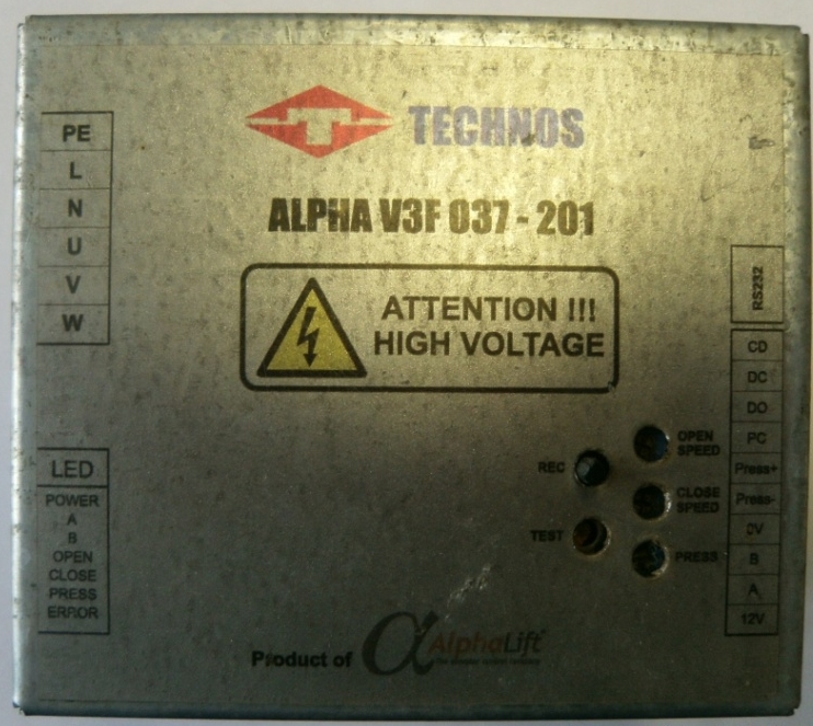 Блок привода ALPHA V3F 037-201 Technos