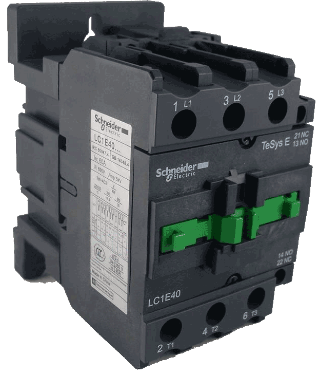 Контактор (магнитный пускатель) Schneider Electric EasyPact TVS(TeSys E) LC1E40F5 на ток до 40 А